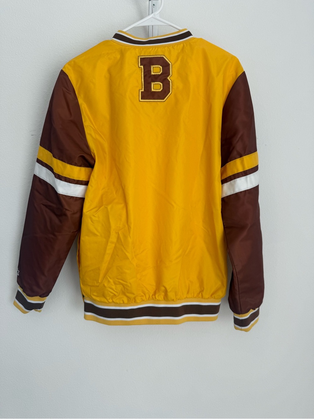 Vintage Starter Boston Bruins V-Neck Windbreaker Pullover Men’s Size Small - Picture 4 of 8